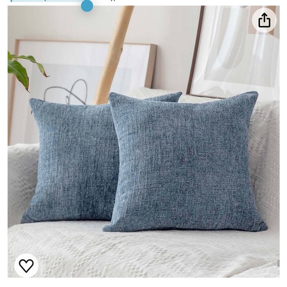 BRAWARM pack of 4 classic blue pillow covers - Picture 1 of 8